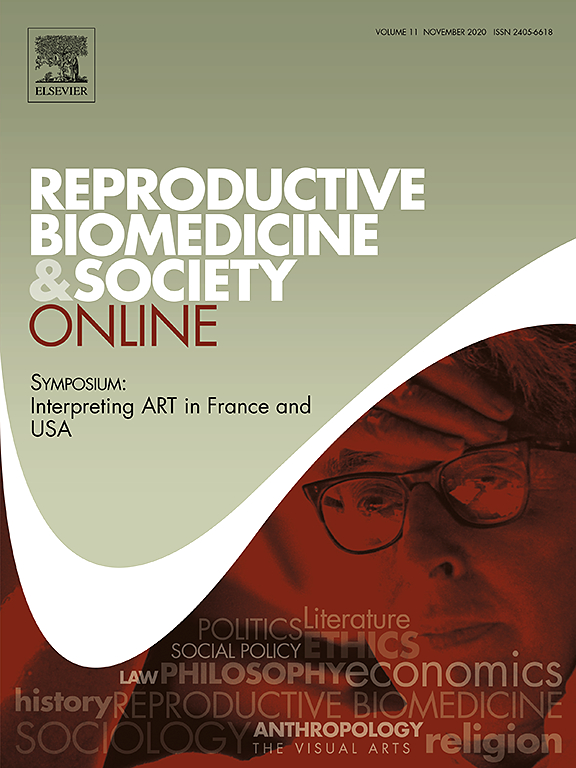 Go to journal home page - Reproductive Biomedicine & Society Online